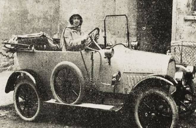 Prva žena koja je dobila vozačku dozvolu u Hrvatskoj, Alma pl. Balley 1914. godine